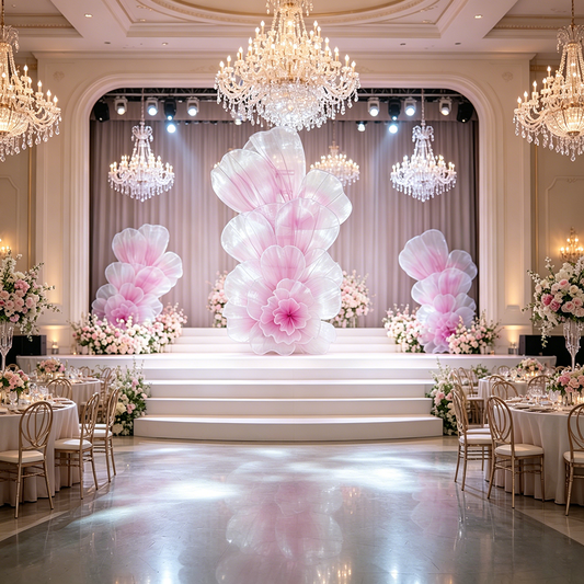 Flowerva Nebula Veil Bloom Wedding Decor