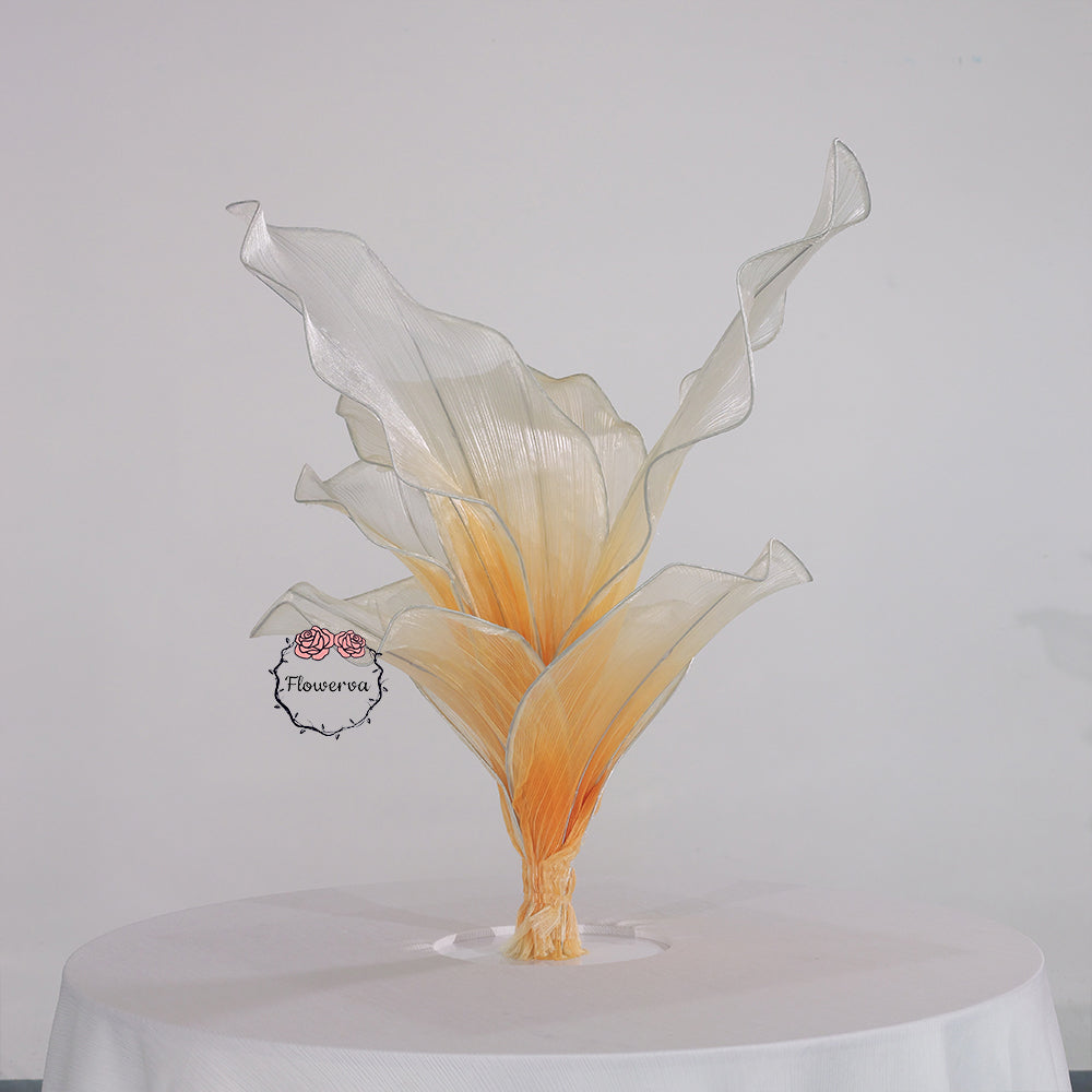 Flowerva Amber Veil Table Flower Wedding Decoration 3.0 Upgraded Version