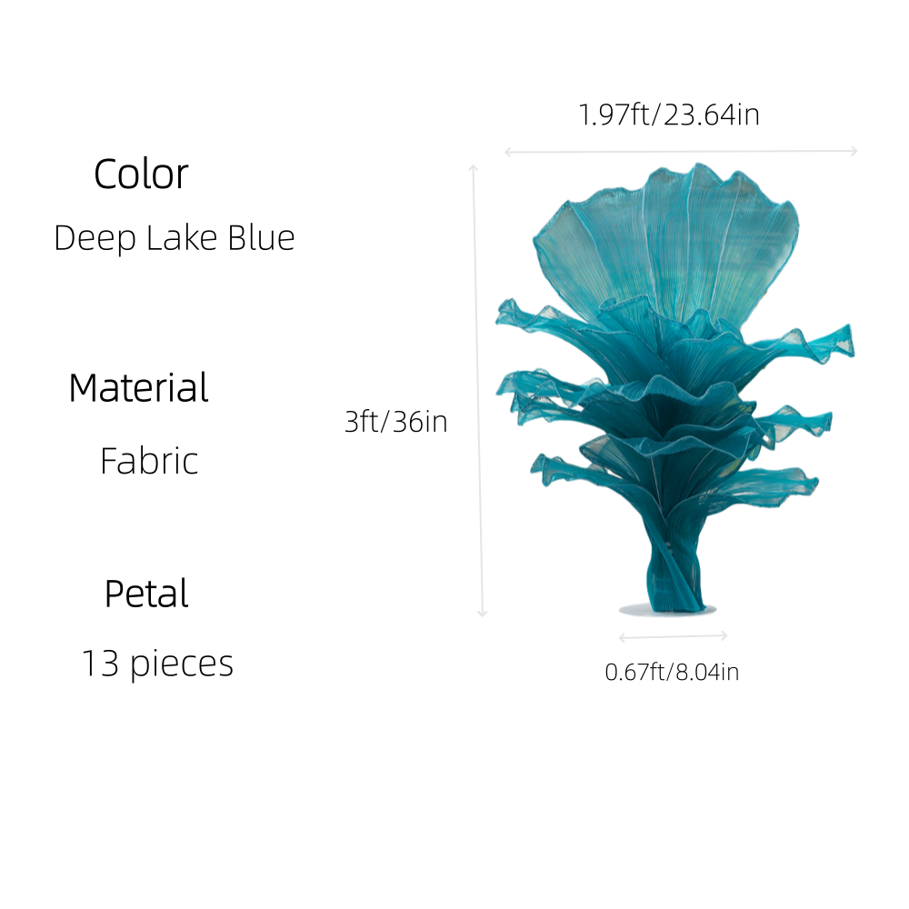 Flowerva "Ocean Love" Wedding and Home Art Installation