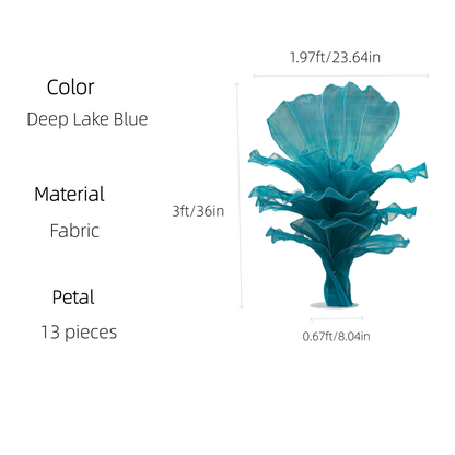 Flowerva "Ocean Love" Wedding and Home Art Installation