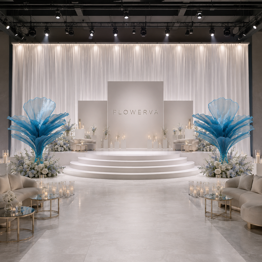 Statement Flowerva "Ocean Love" Artistic Floral Installation
