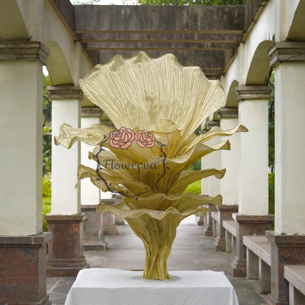 Flowerva Fabric Table Flower Wedding Decor Shopping Mall Decoration