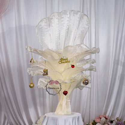 Flowerva Height Fabric Table Flower Christmas Decor (Including Hanging Decor)