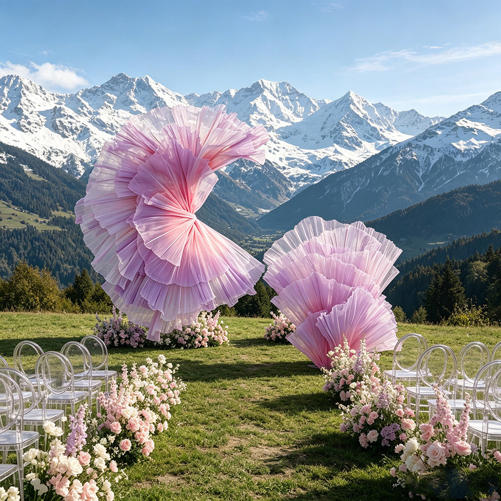 Flowerva "Love Blooms Like Flowers" Dreamy Wedding Art Installation