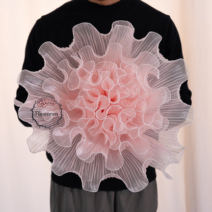 Flowerva – «grand Vase» blanc géant à faire soi-même, fleurs pour toujours, décoration d'arrière-plan pour fête de mariage