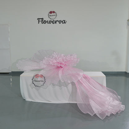 Flowerva Luminous Ruffle Veilscape Wedding Decoration