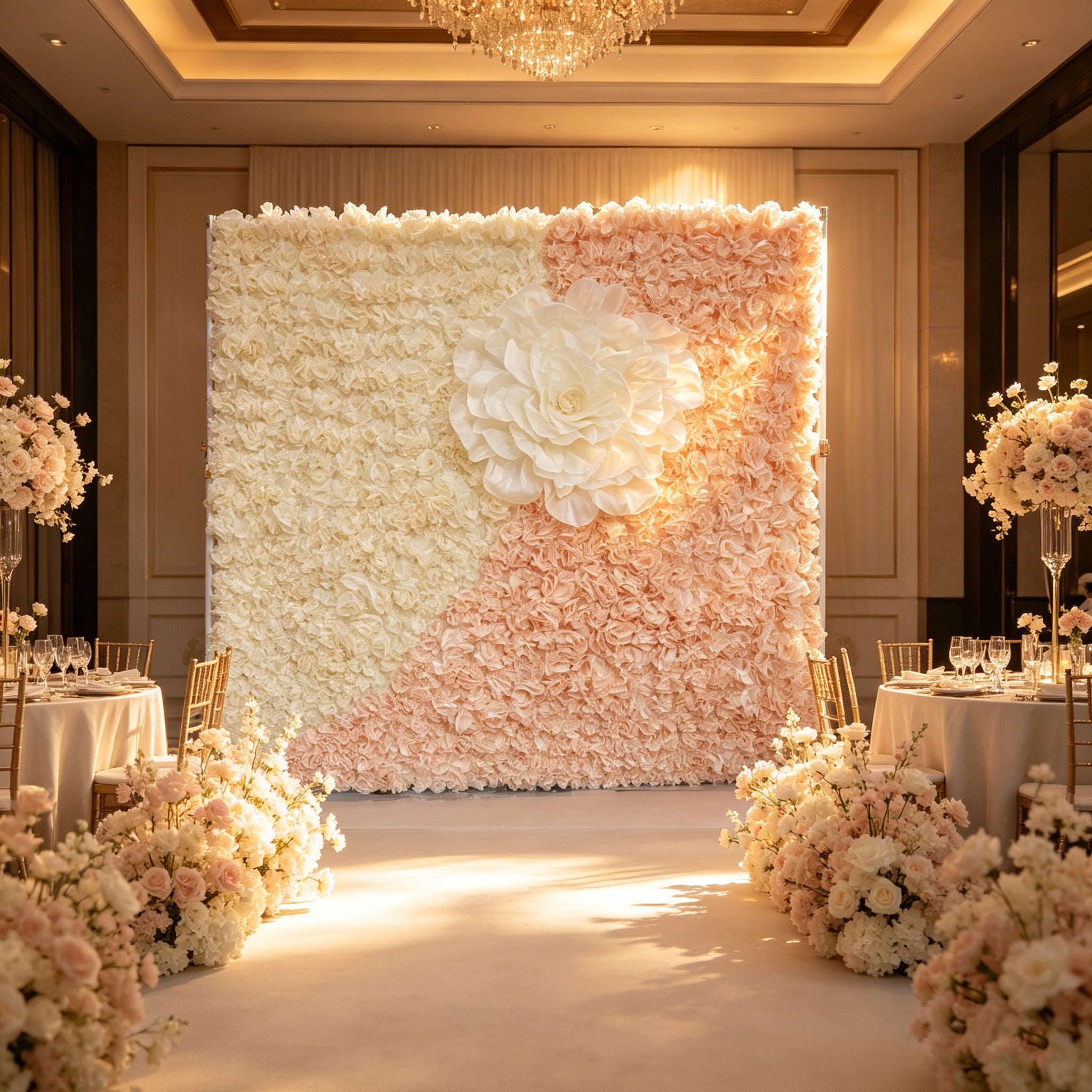 Flowerva Dawn Weave Floral Backdrop
