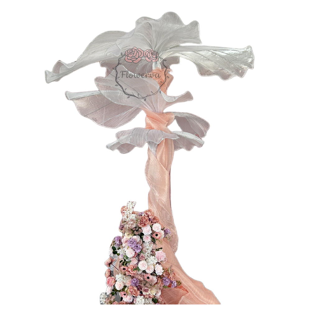 Flowerva Cloud Dome Wedding Backdrop Decoration