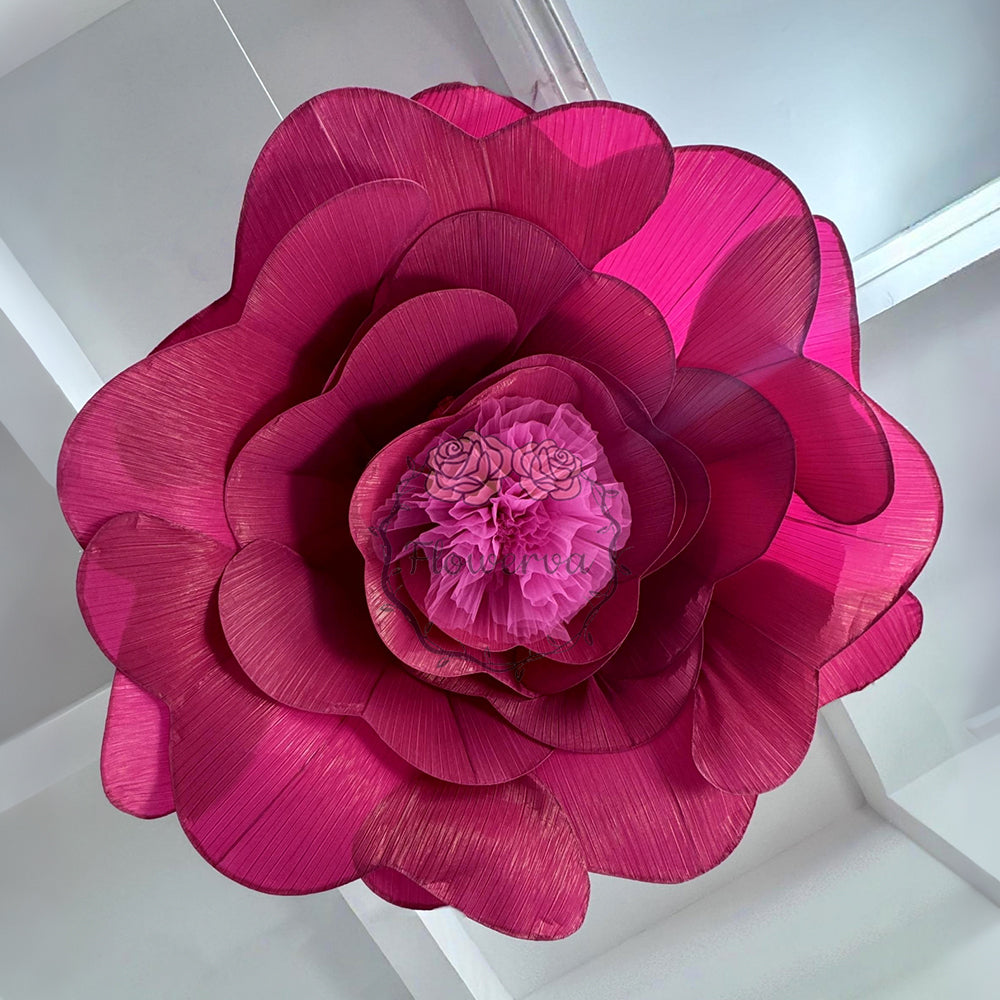 Flowerva Giant Suspended Fower Wedding Art Installation