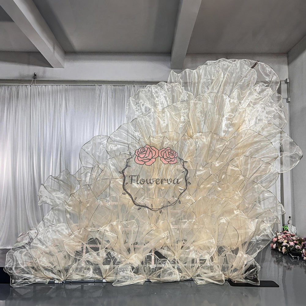 Flowerva Woven Dreams Wedding Floral Wall Art Installation