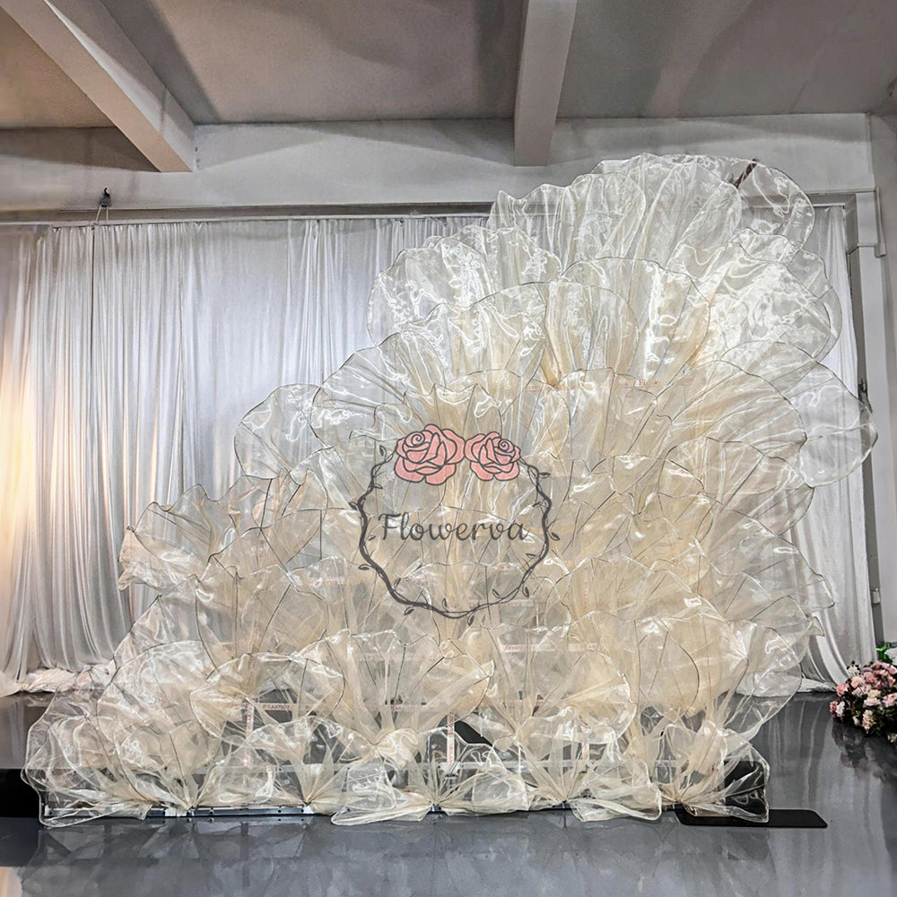 Flowerva Woven Dreams Wedding Floral Wall Art Installation