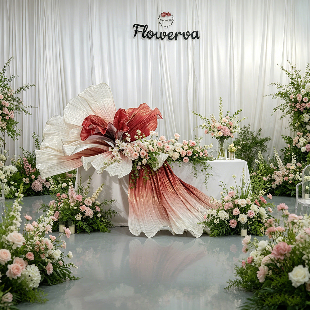 Flowerva Aetherial Curve Wedding Decor