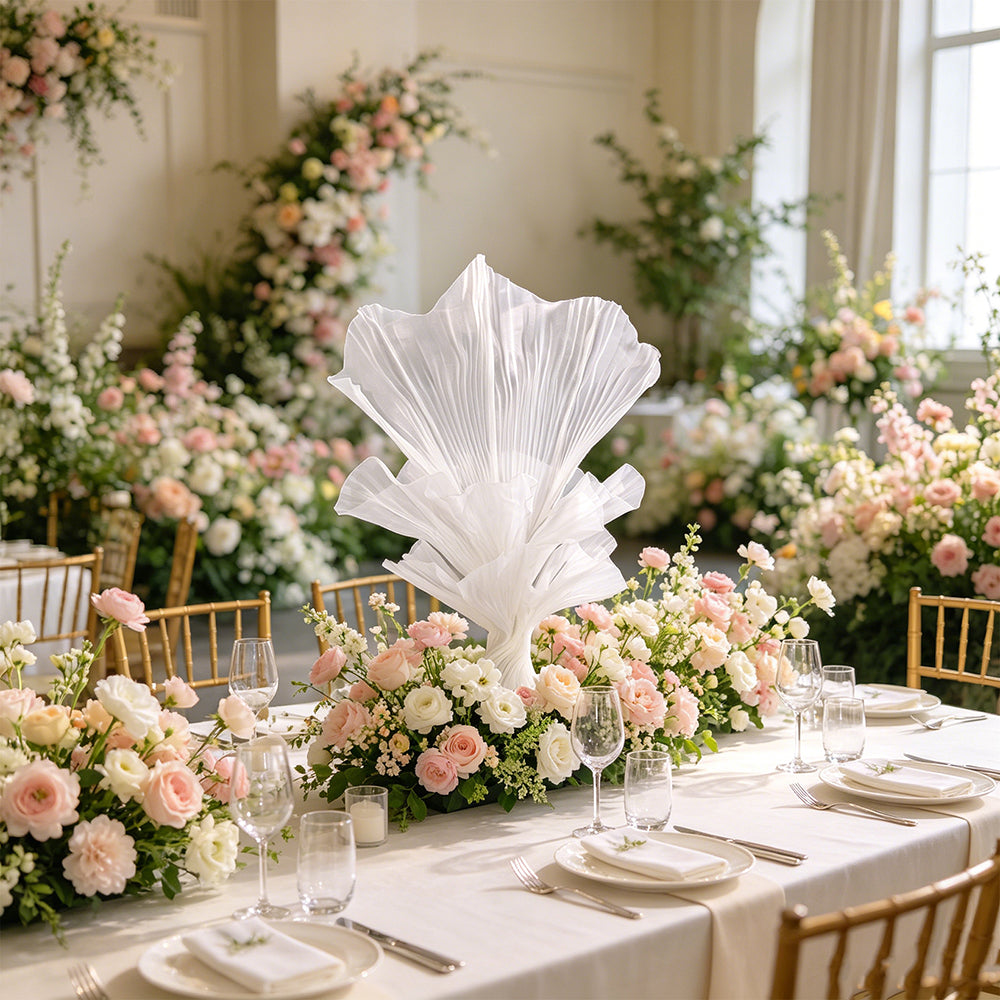 Flowerva "Romantic Light" Table Flower Wedding Decoration/Home Decor