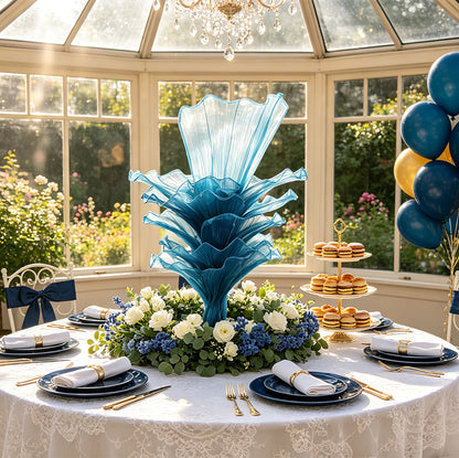 Flowerva Height Fabric Table Flower Wedding Decor(Without Flowers)