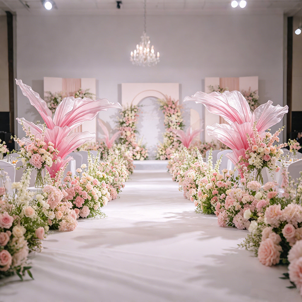 Flowerva Gradient Rose Table Flower Wedding Decoration 3.0 Upgraded Version