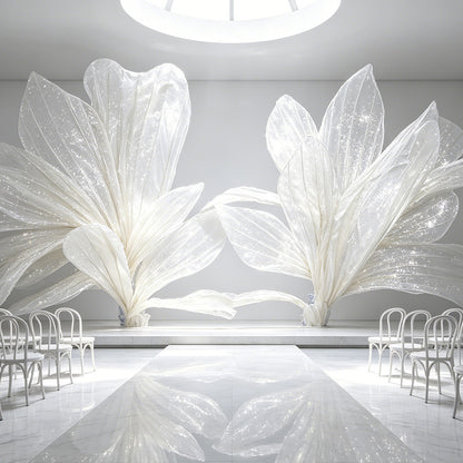 Flowerva Ethereal Wing Wedding Decor (Without Base)