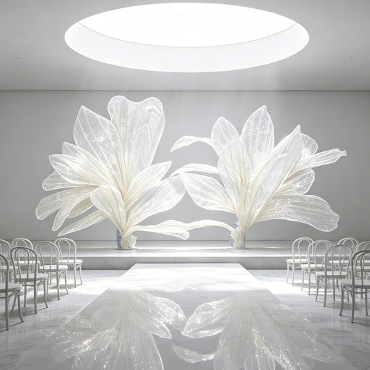 Flowerva Ethereal Wing Wedding Decor (Without Base)