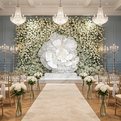 Flowerva Luminous Cloud Bloom Statement Decor