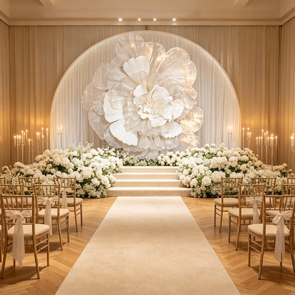 Flowerva Luminous Cloud Bloom Statement Decor