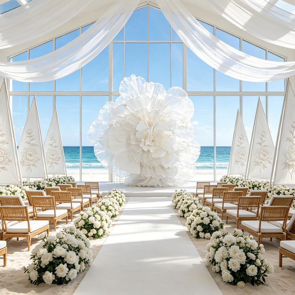 Flowerva Luminous Cloud Bloom Statement Decor