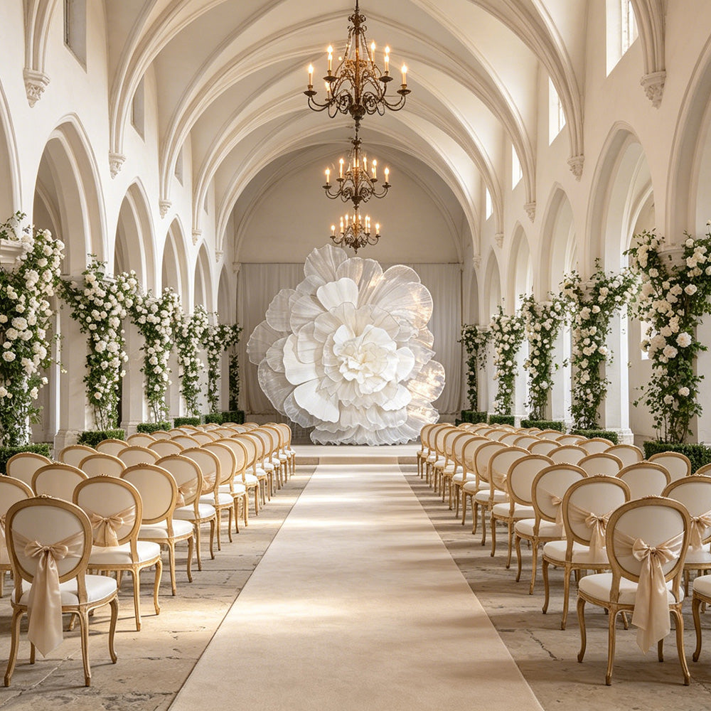 Flowerva Luminous Cloud Bloom Statement Decor