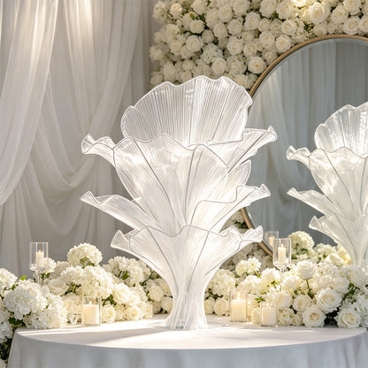 Flowerva Height Fabric Table Flower Wedding Decor(Without Flowers)