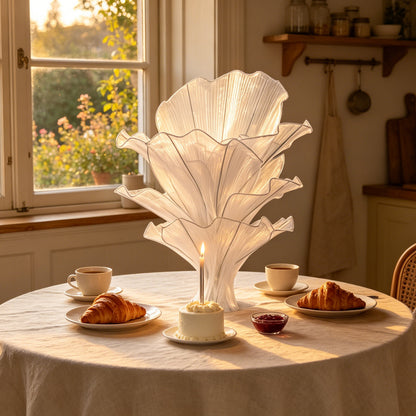 Flowerva Pure White Artistic Wedding Table Decorations