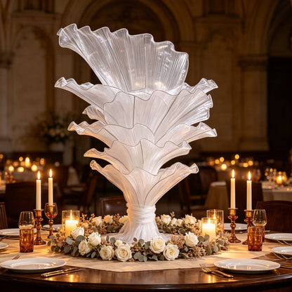 Flowerva Height Fabric Table Flower Wedding Decor(Without Flowers)
