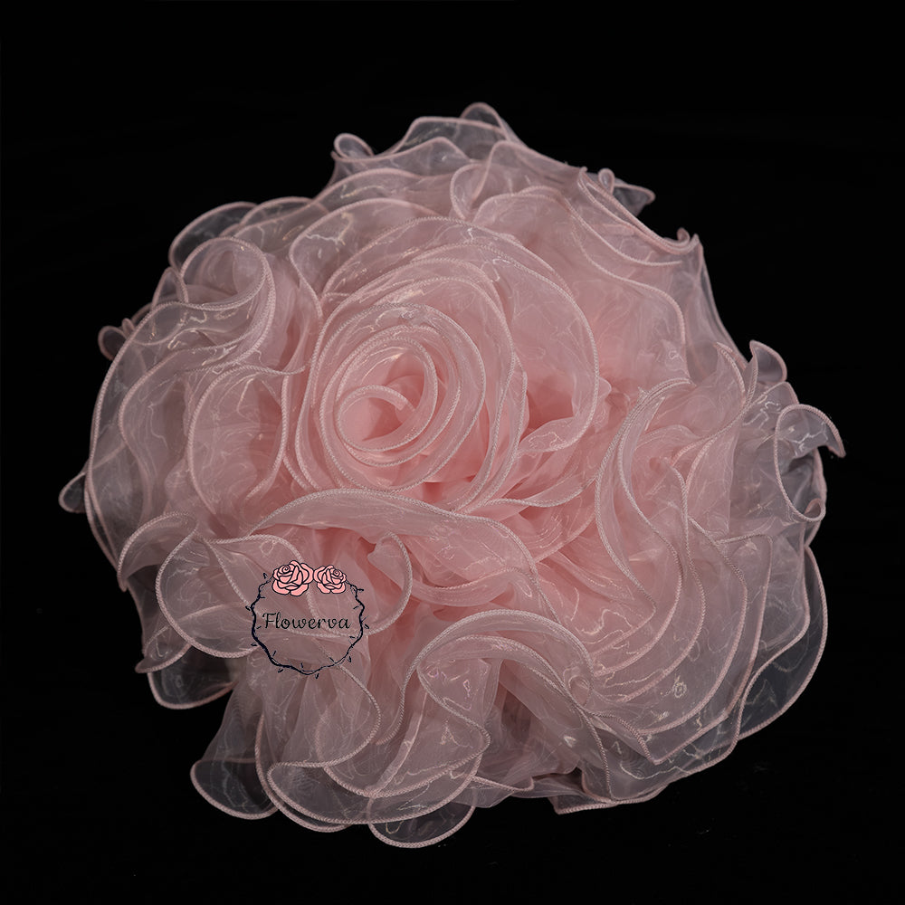 Flowerva Super Fluffy Organza Flower Wedding Decor
