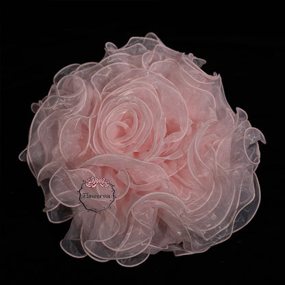Flowerva Super Fluffy Organza Flower Wedding Decor