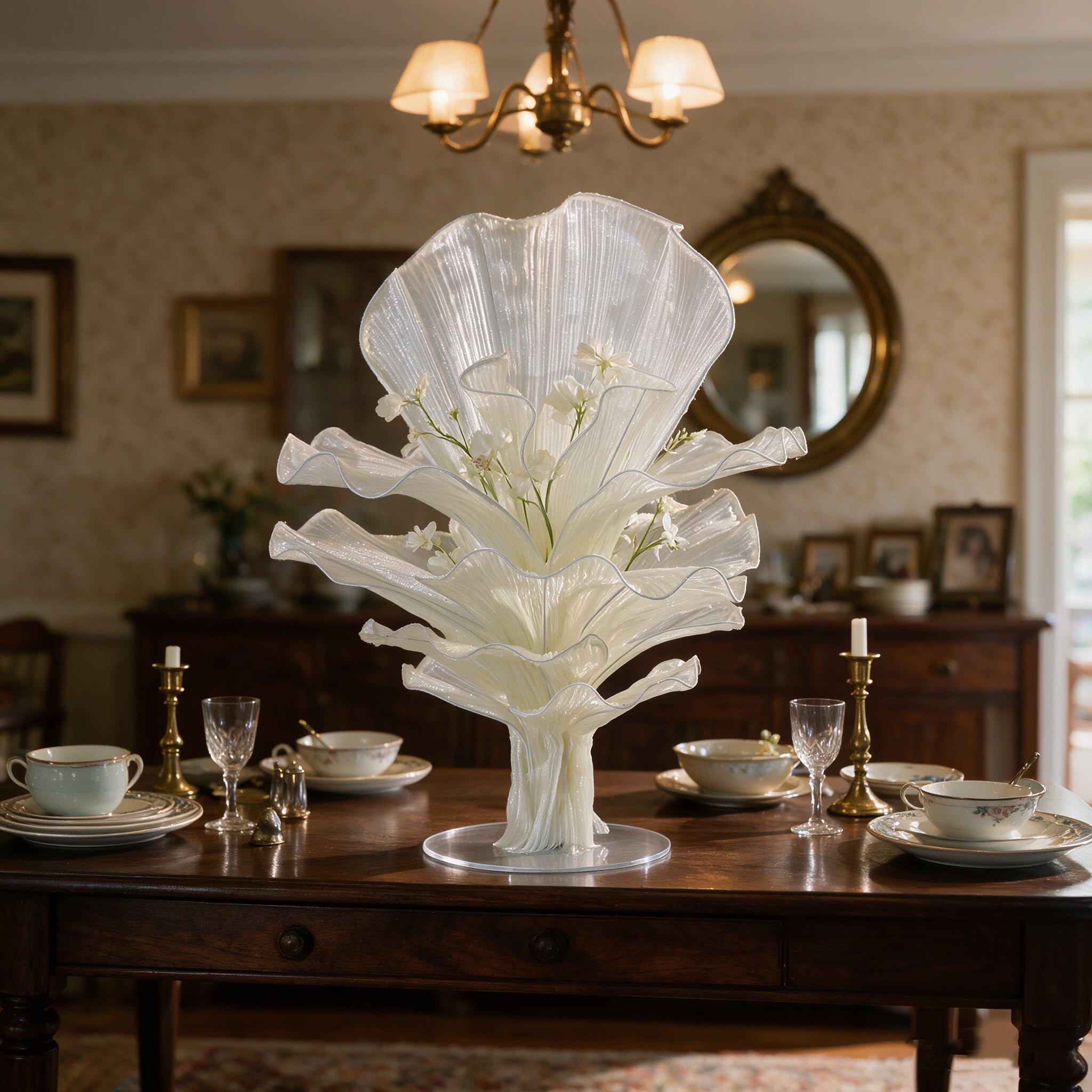 Flowerva Signature Sculptural Table Flower Ceremony Decor