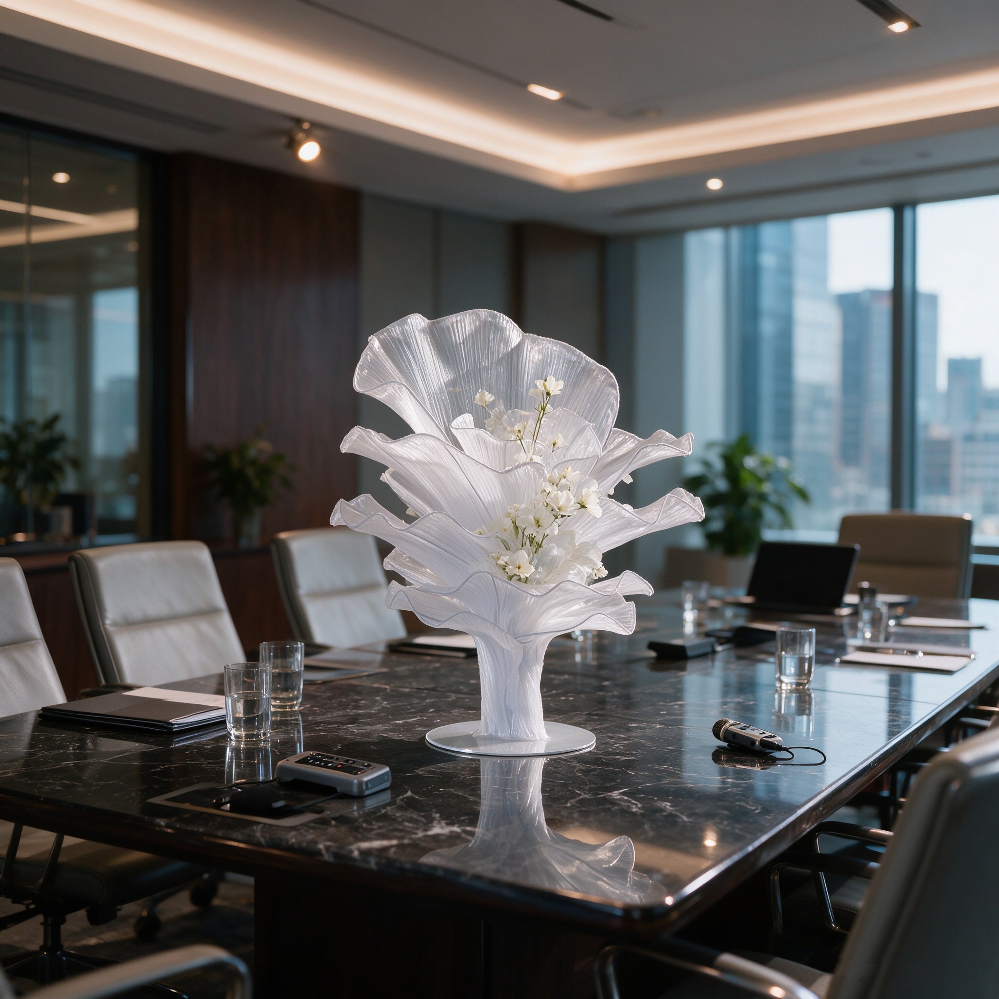 Flowerva Signature Sculptural Table Flower Ceremony Decor
