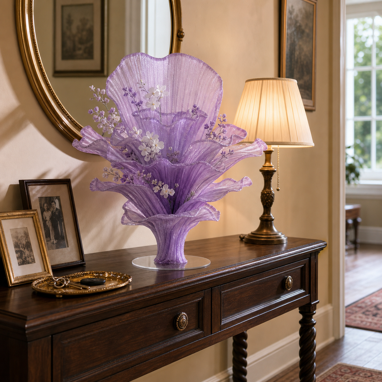 Flowerva Signature Sculptural Table Flower Ceremony Decor