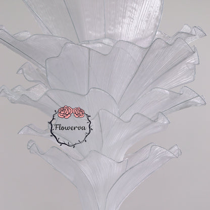 Flowerva Artistic Table Flower Wedding Decor Pure White 100cm