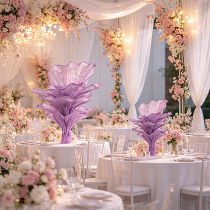 Flowerva Amethyst Wedding and Home Art Decoration