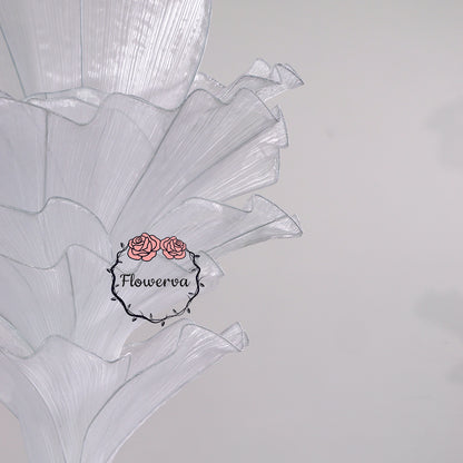 Flowerva Artistic Table Flower Wedding Decor Pure White 100cm