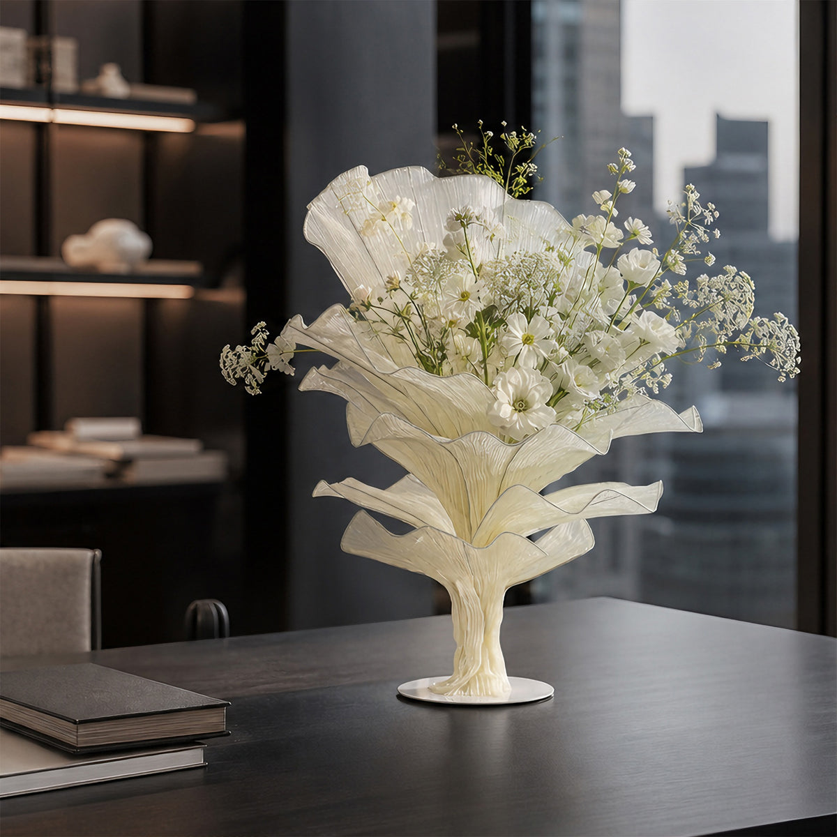 Flowerva Signature Sculptural Floral Centerpiece