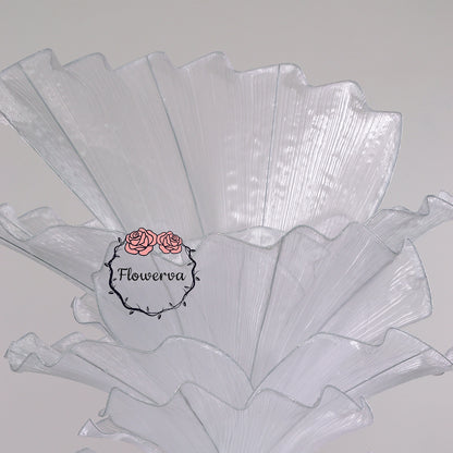 Flowerva Artistic Table Flower Wedding Decor Pure White 100cm