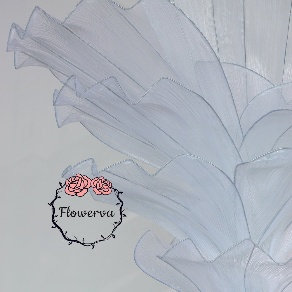Flowerva Pure White Artistic Wedding Table Decorations