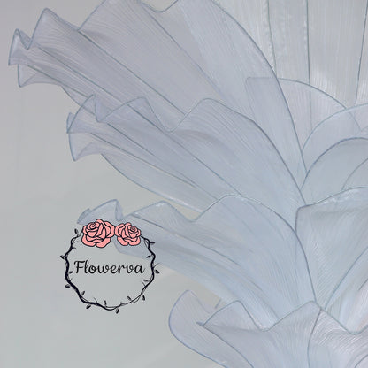 Flowerva Pure White Artistic Wedding Table Decorations