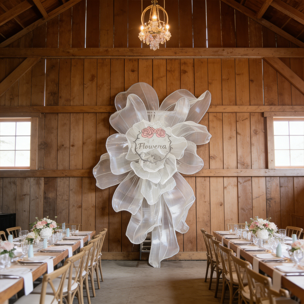 Flowerva Blooming Beauty Wedding Art Installation