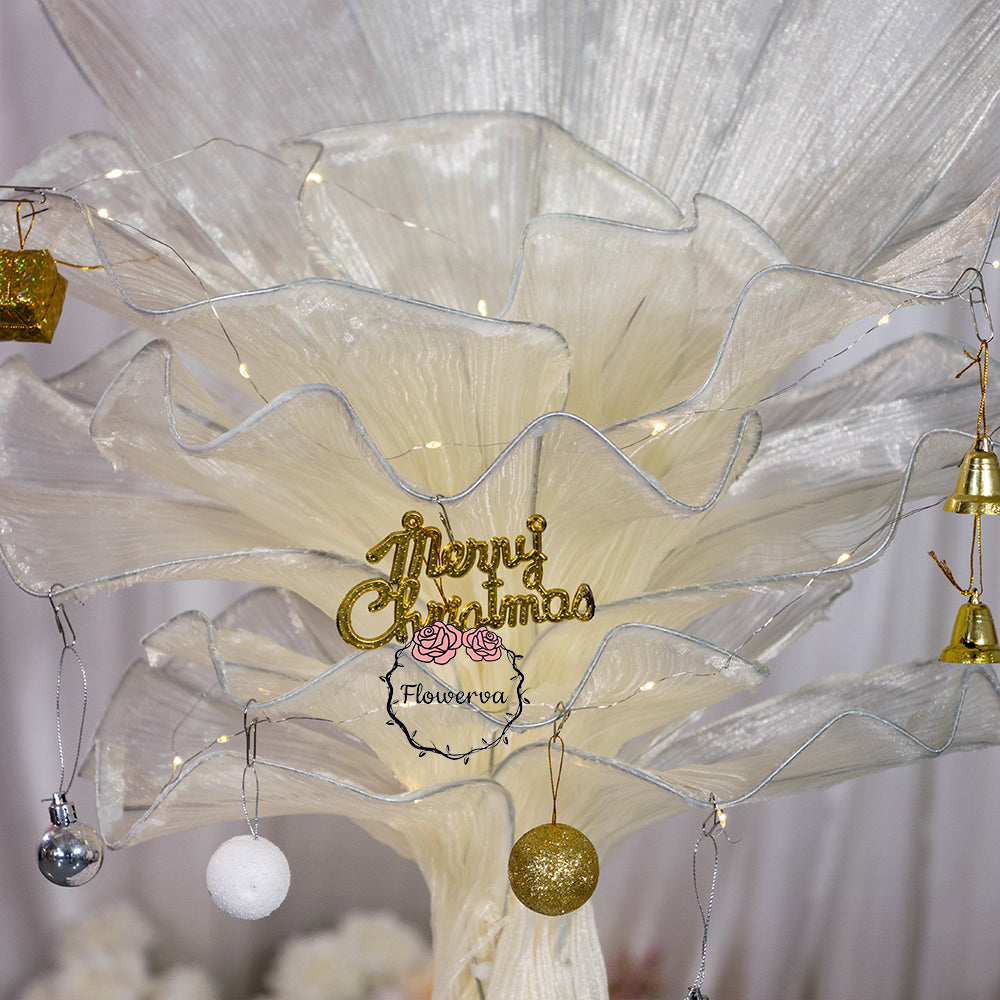 Flowerva Height Fabric Table Flower Christmas Decor (Including Hanging Decor)