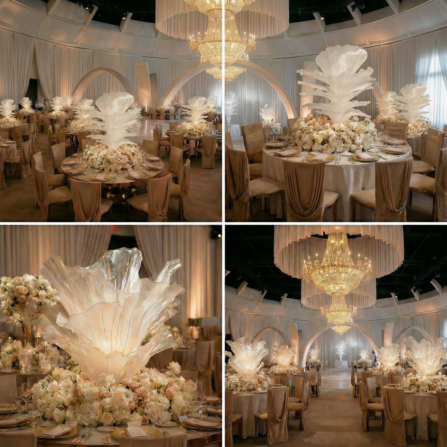 Flowerva Forever Blooming Wedding Home Art Installation