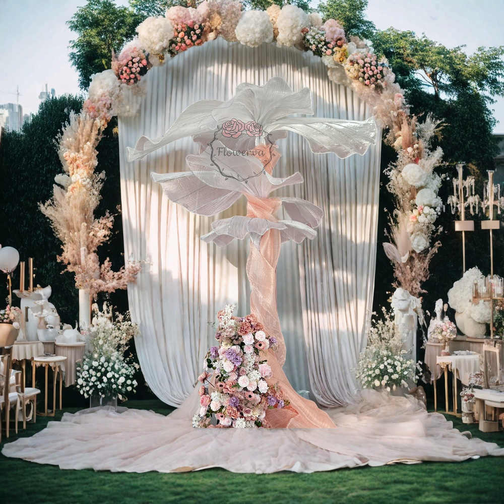 Flowerva Cloud Dome Wedding Backdrop Decoration