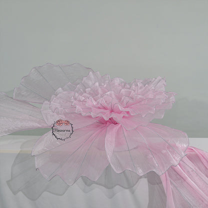 Flowerva Luminous Ruffle Veilscape Wedding Decoration