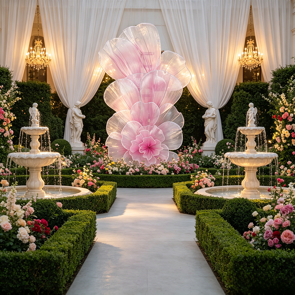 Flowerva Nebula Veil Bloom Wedding Decor