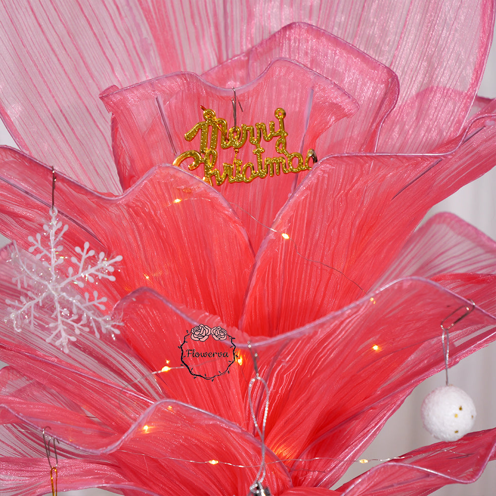 Flowerva Height Fabric Table Flower Christmas Decor (Including Hanging Decor)