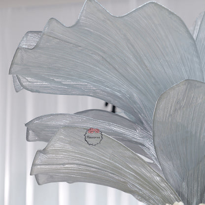 Flowerva''Morning Mist in the Mountains'' gray wedding table flower decoration