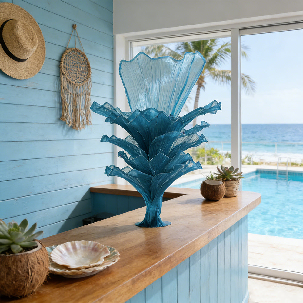 Flowerva "Ocean Love" Wedding and Home Art Installation