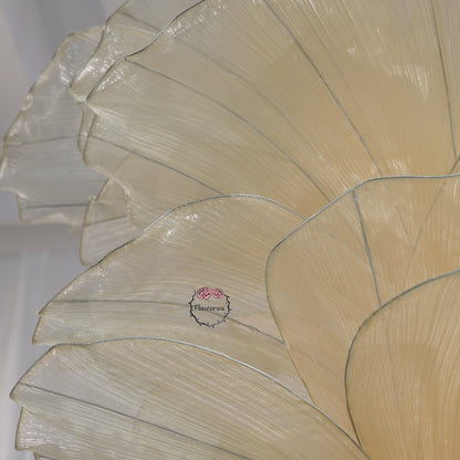 Flowerva Yellow Skin Table Flower Wedding Decoration (With Base)